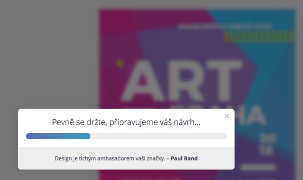 Připravuje se grafický návrh plakátku.
