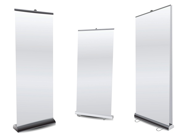 Typy roll-up bannerů.