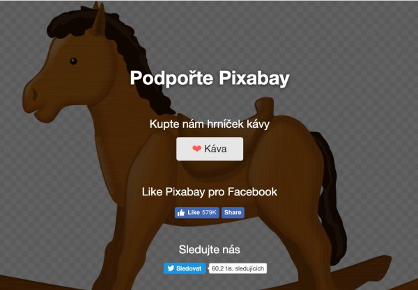 Podpořte autory obrázků Pixabay.